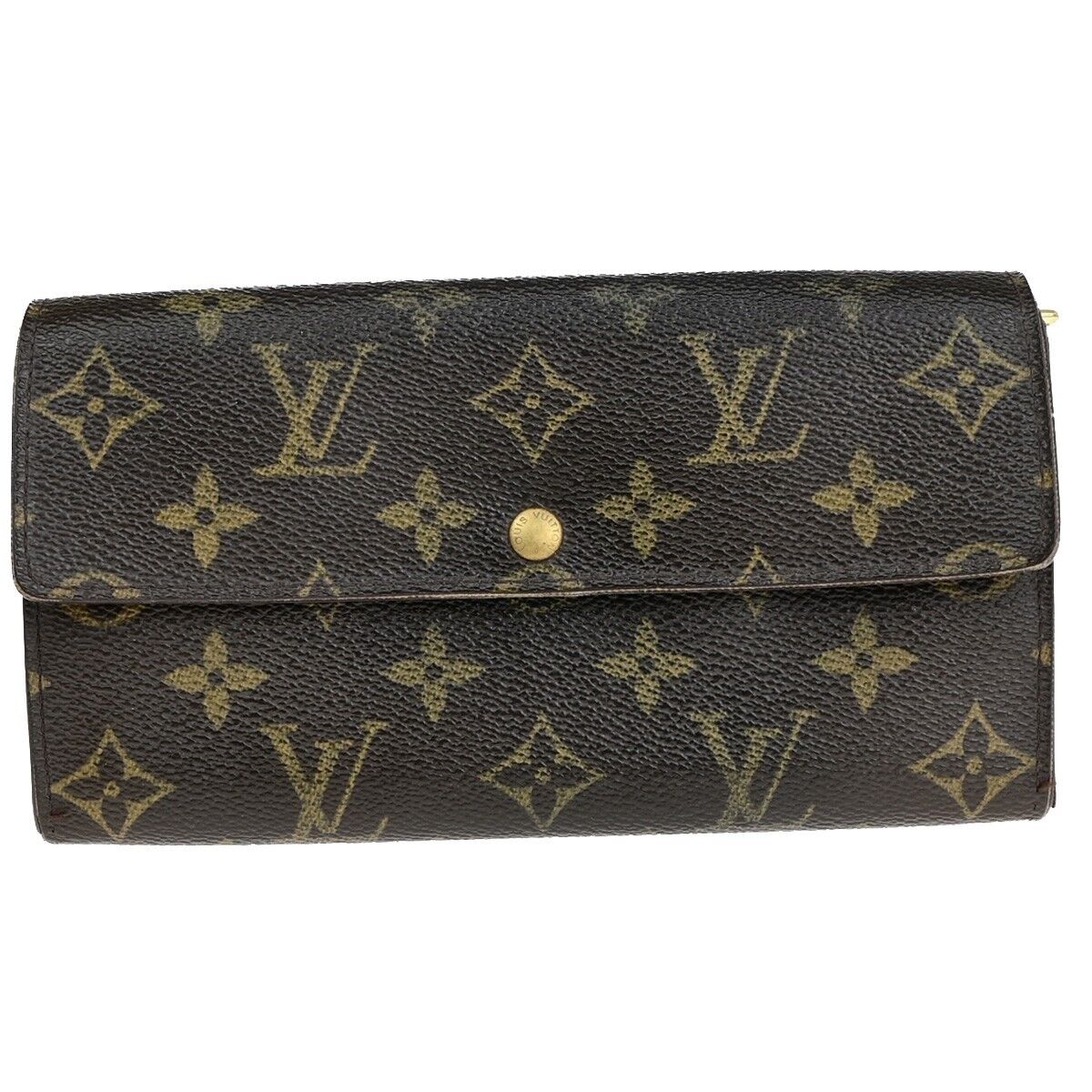 Louis Vuitton Sarah  Canvas Wallet