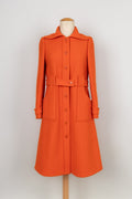Manteau en laine CourrÃƒÆ’Ã‚Â¨ge
