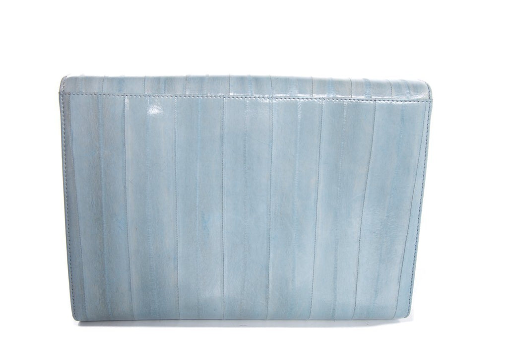 Bags Arena Light Blue Convertible Envelope Clutch