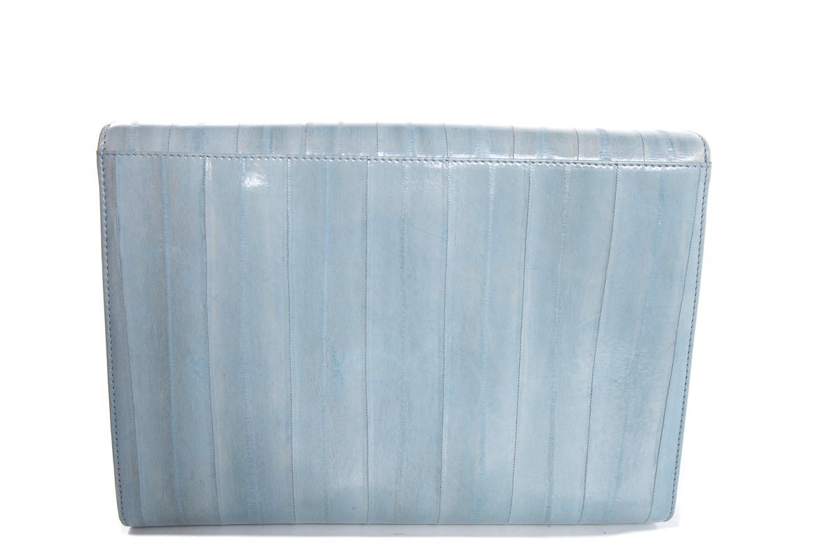 Bags Arena Light Blue Convertible Envelope Clutch