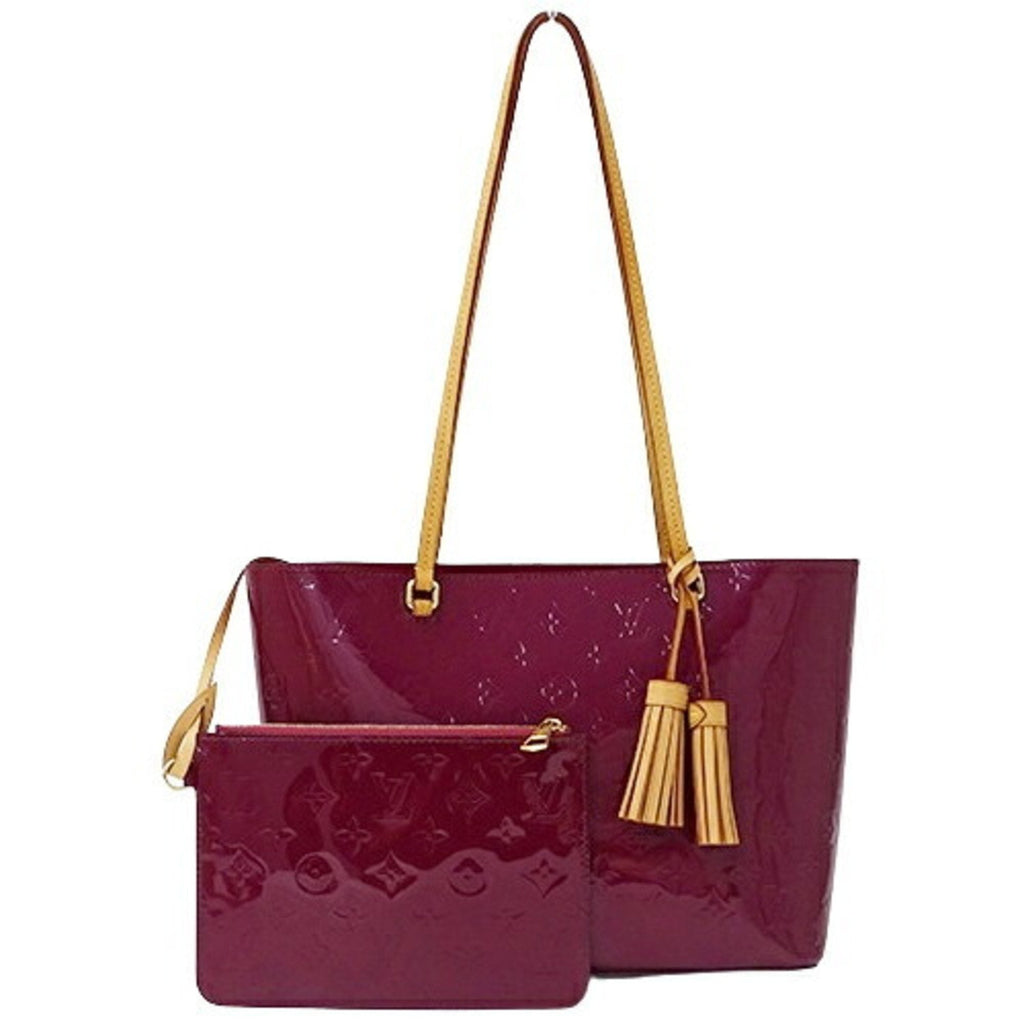 Louis Vuitton Long Beach  Leather Tote Bag ()
