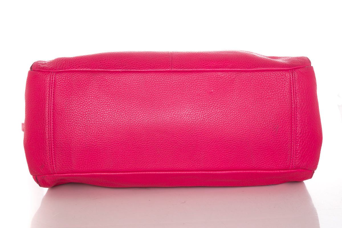 Coach Hot Pink Morgan Satchel Handbag