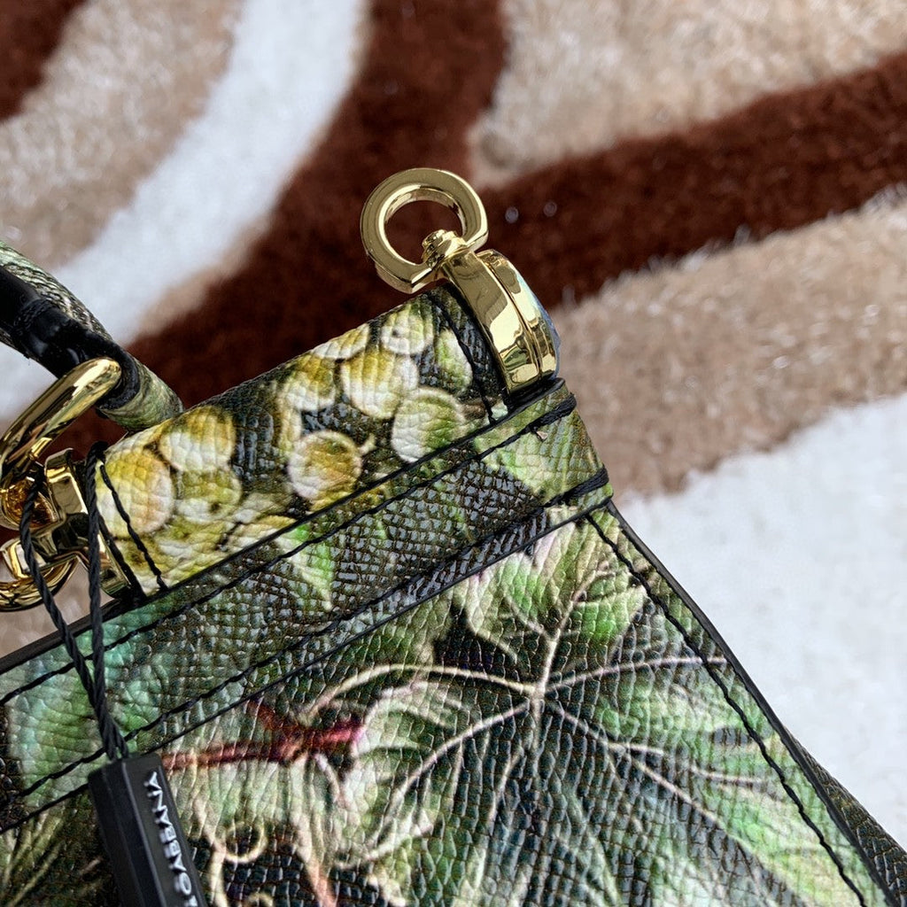 GLAMI MeGLAMIum Sicily Handbag Unique Print Motifs Muticolour For Women 10.2in/26cm GLAMI