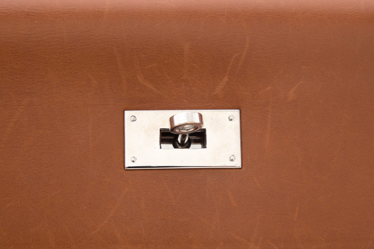 HermÃƒÆ’Ã‚Â¨s Vintage Kelly 40 Crinoline & Barenia Leather Handbag