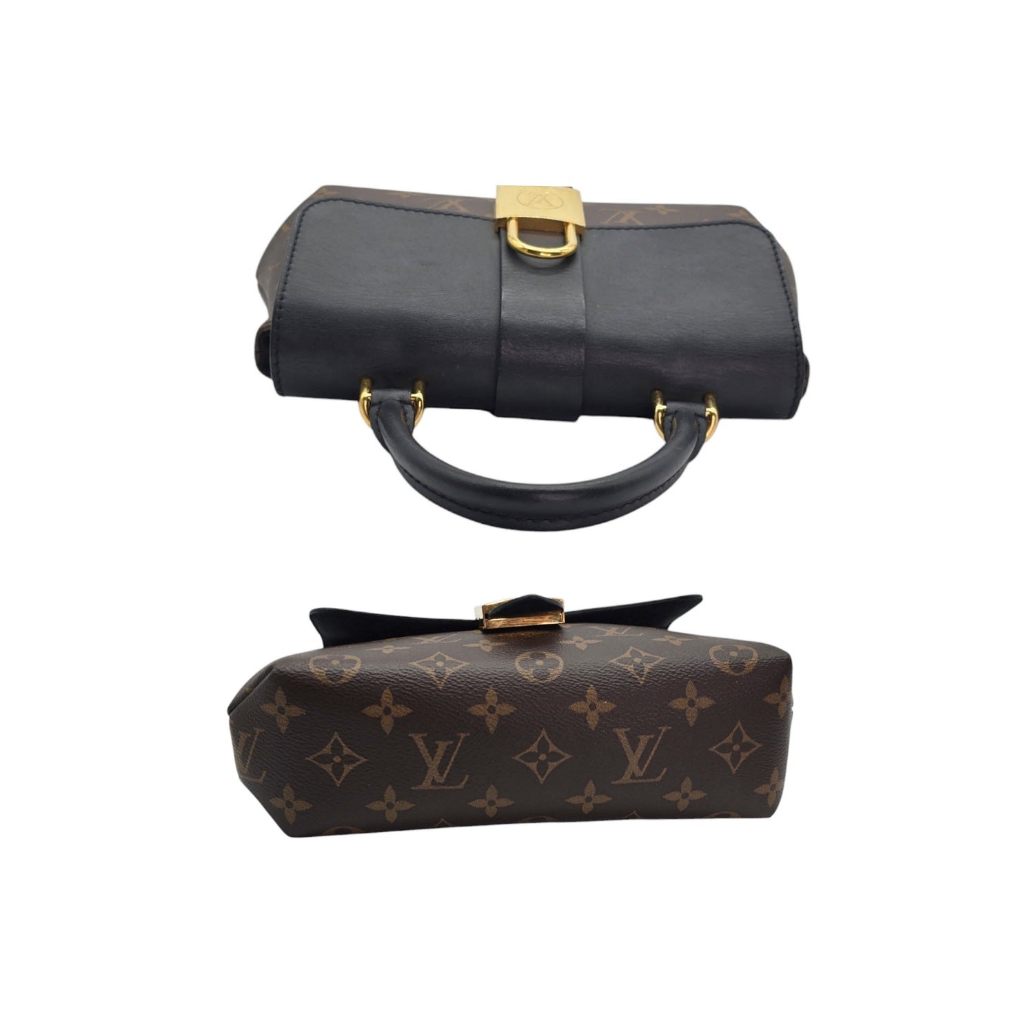 Louis Vuitton Monogram Locky BB Black Handbag
