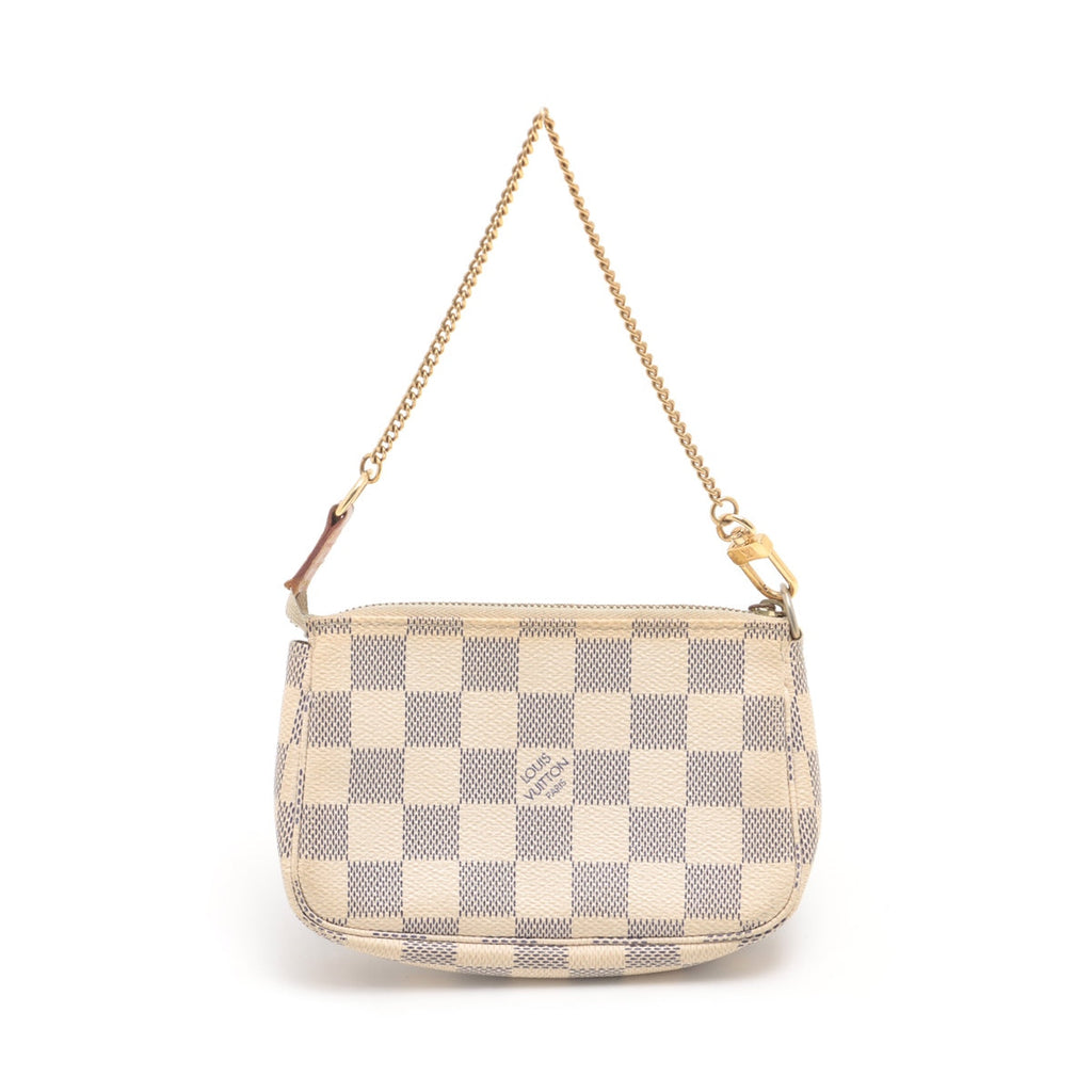 Louis Vuitton Damierazur Mini Pochette Accessory N58010