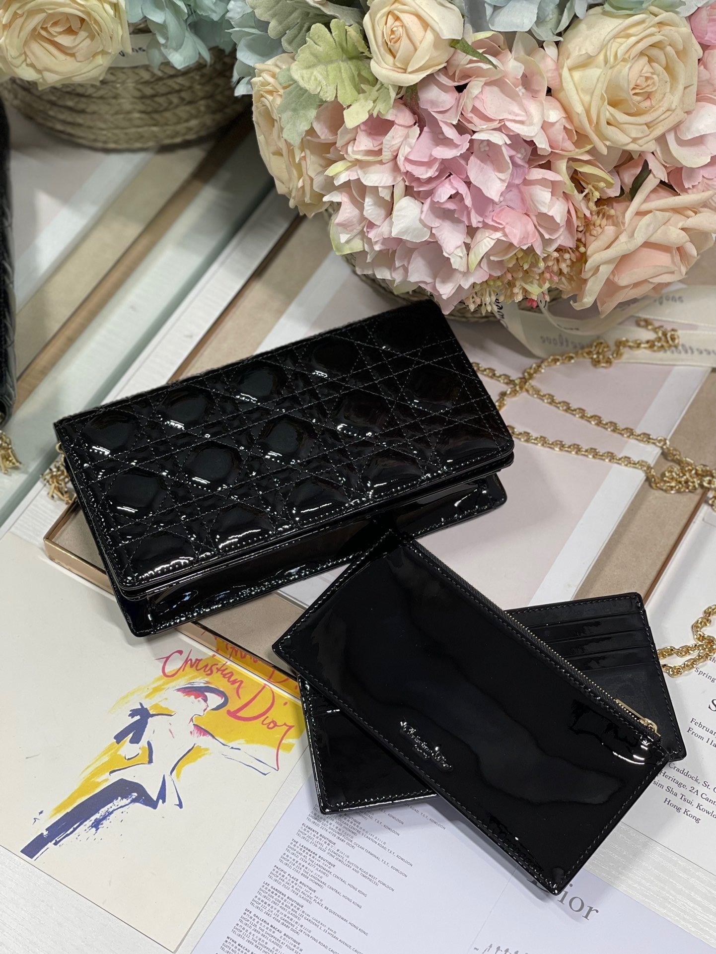 GLAMI Lady Pouch Black, For Women, WomenÃ¢â‚¬â„¢s Handbags 8.5in/21.5cm CD S0204OVRB_M900