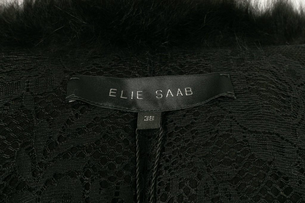 Veste en renard Elie Saab Automne 2016