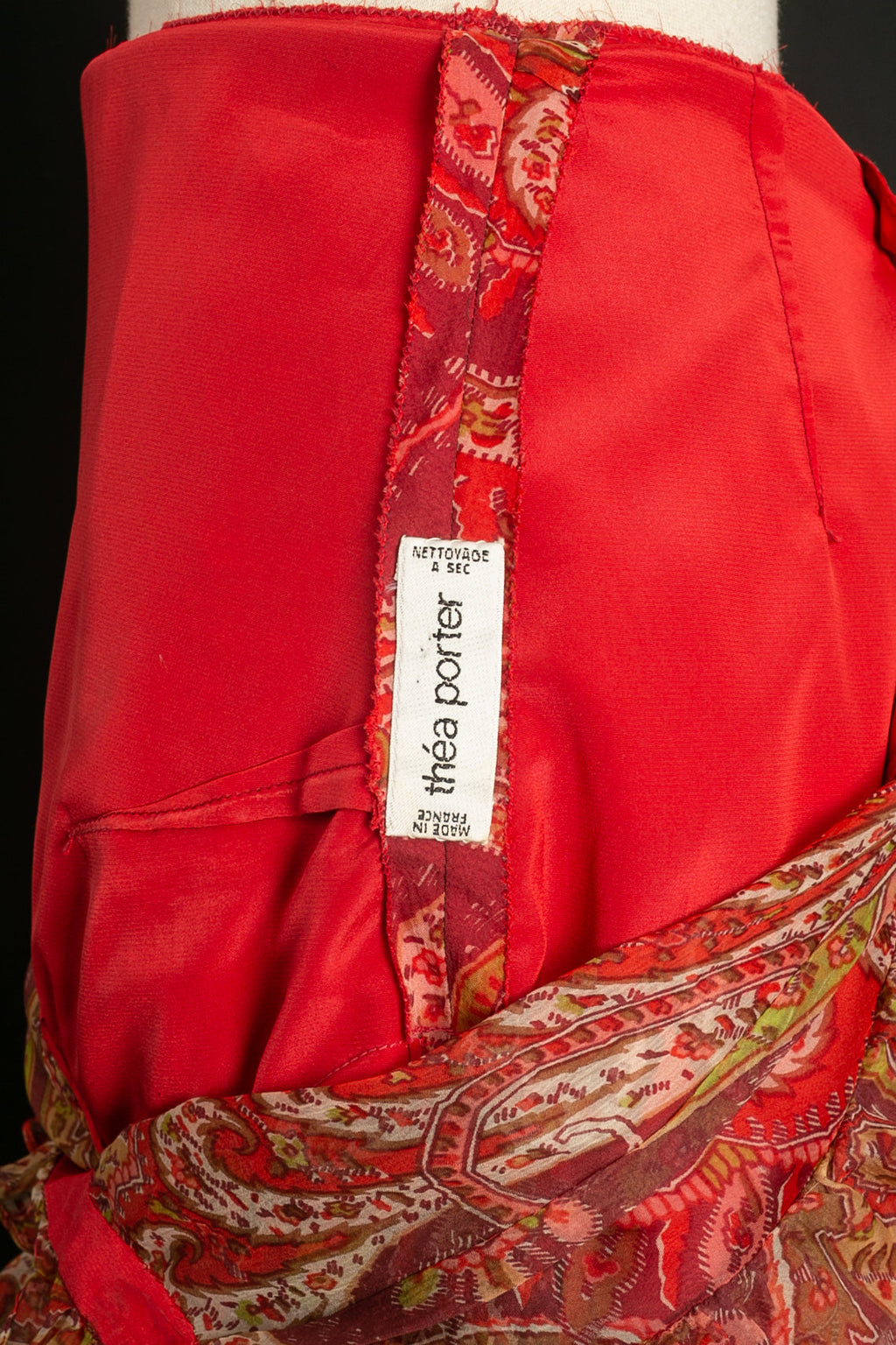 Robe en mousseline imprimÃƒÆ’Ã‚Â©e Thea Porter