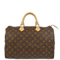 Louis Vuitton 1998 Monogram Speedy 35 Handbag M41524