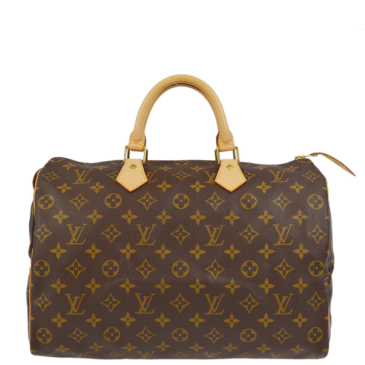 Louis Vuitton 1998 Monogram Speedy 35 Handbag M41524