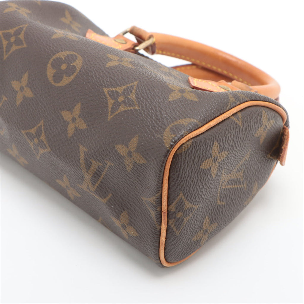 Louis Vuitton Monogram Mini Speedy M41534 Fashnapple Leather Crush