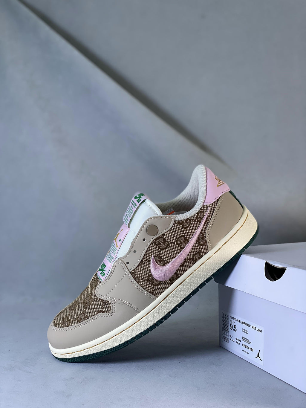 Designer Glami x Air Jordan 1 Retro Low Slip AJ1 AV3918-398