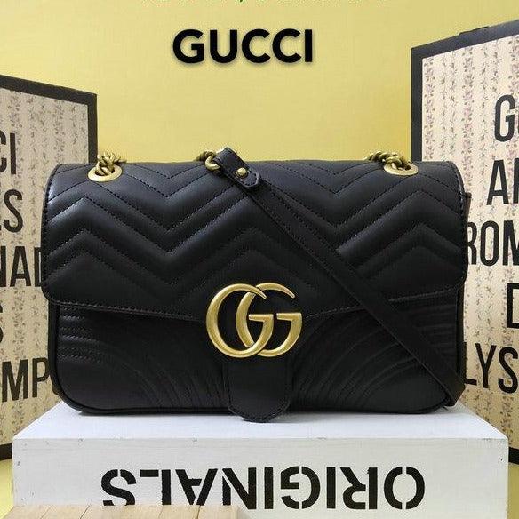 Women's Gucci GG Marmont medium matelassÃƒÆ’Ã‚Â© shoulder bag