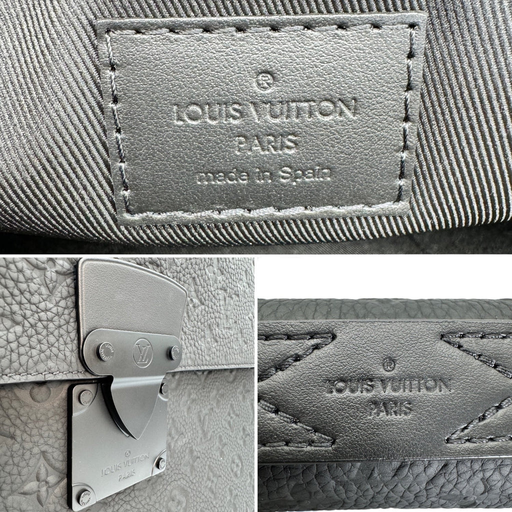 Louis Vuitton Taurillion S-Lock Monogram Briefcase