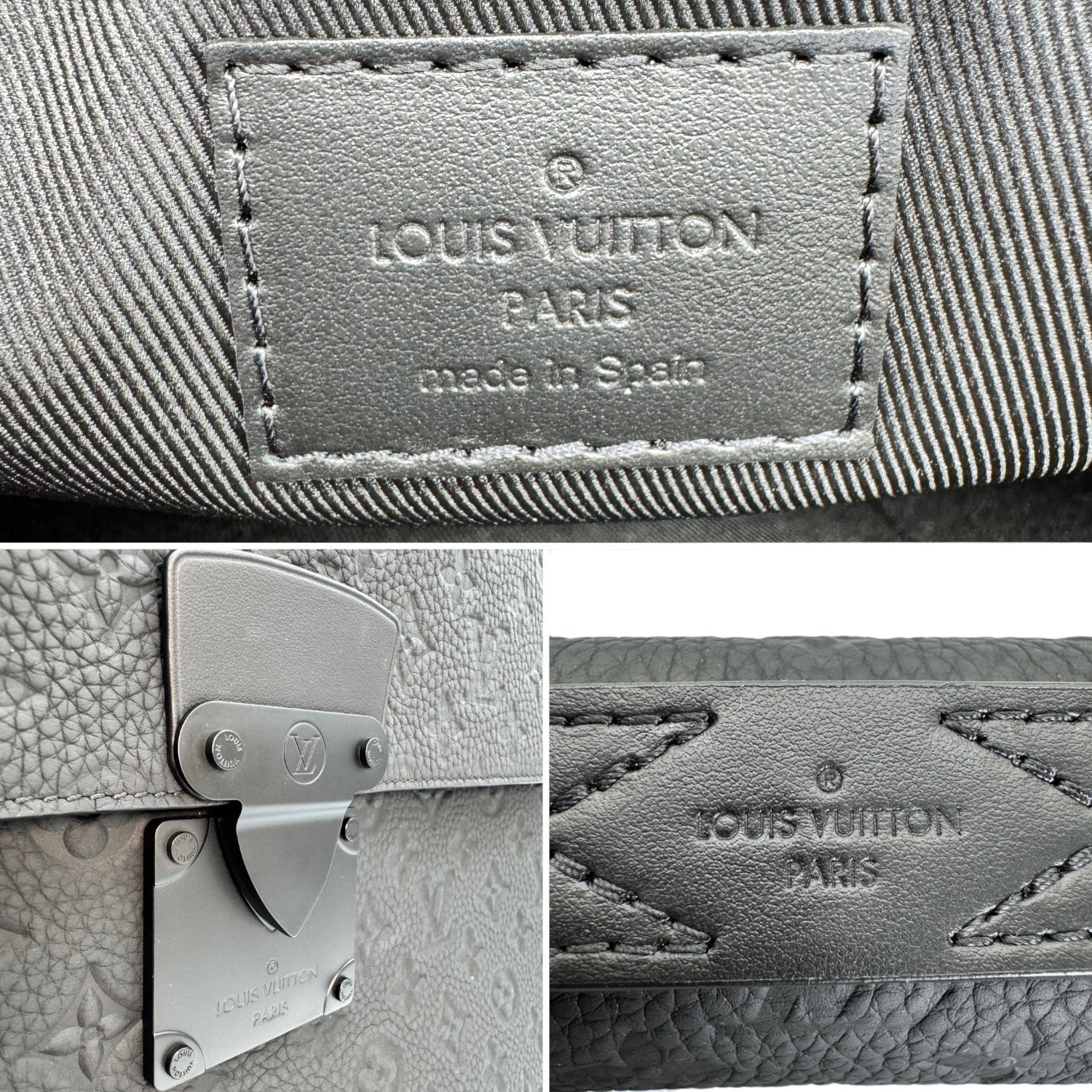 Louis Vuitton Taurillion S-Lock Monogram Briefcase
