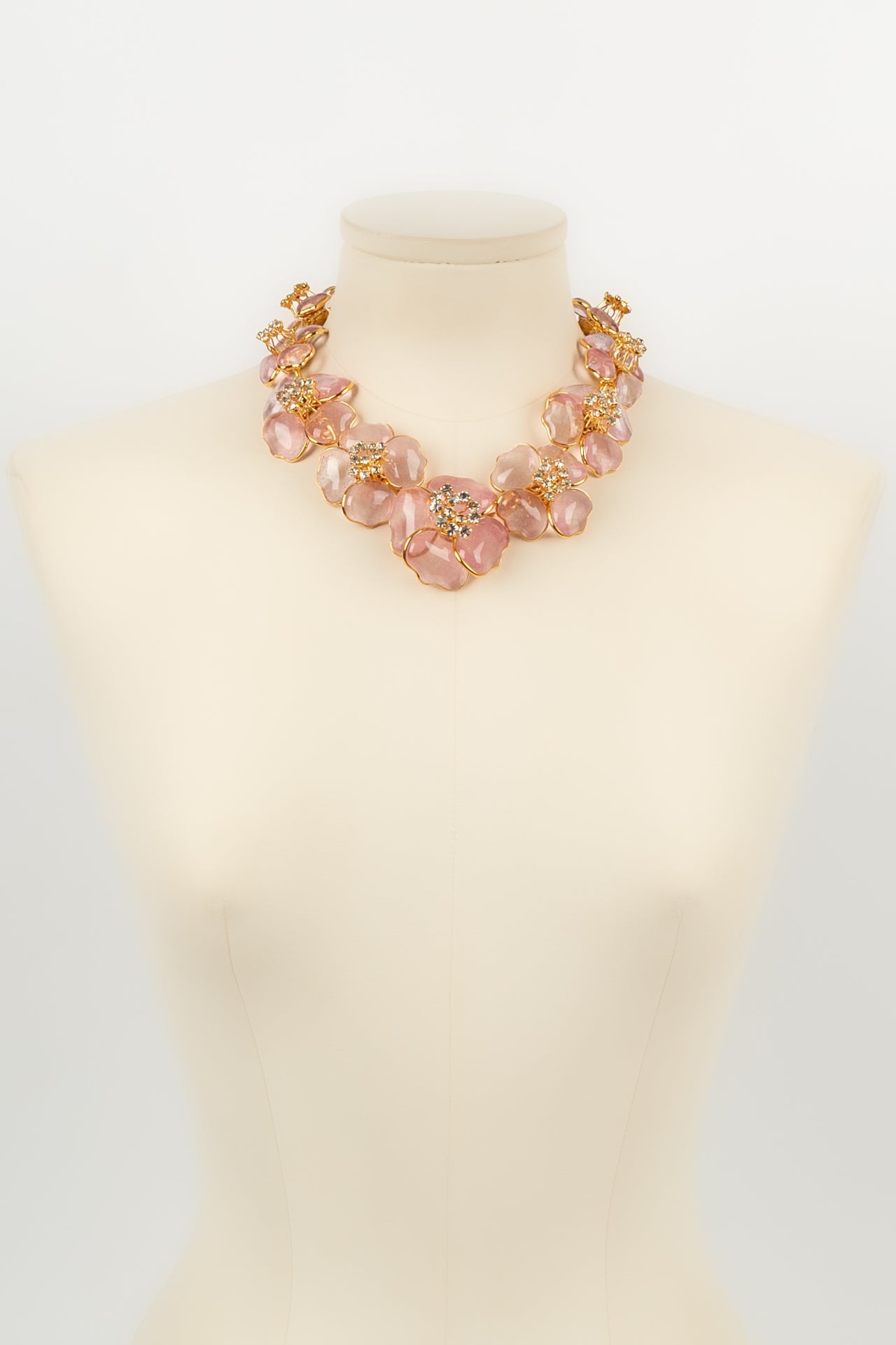 Collier fleurs Augustine