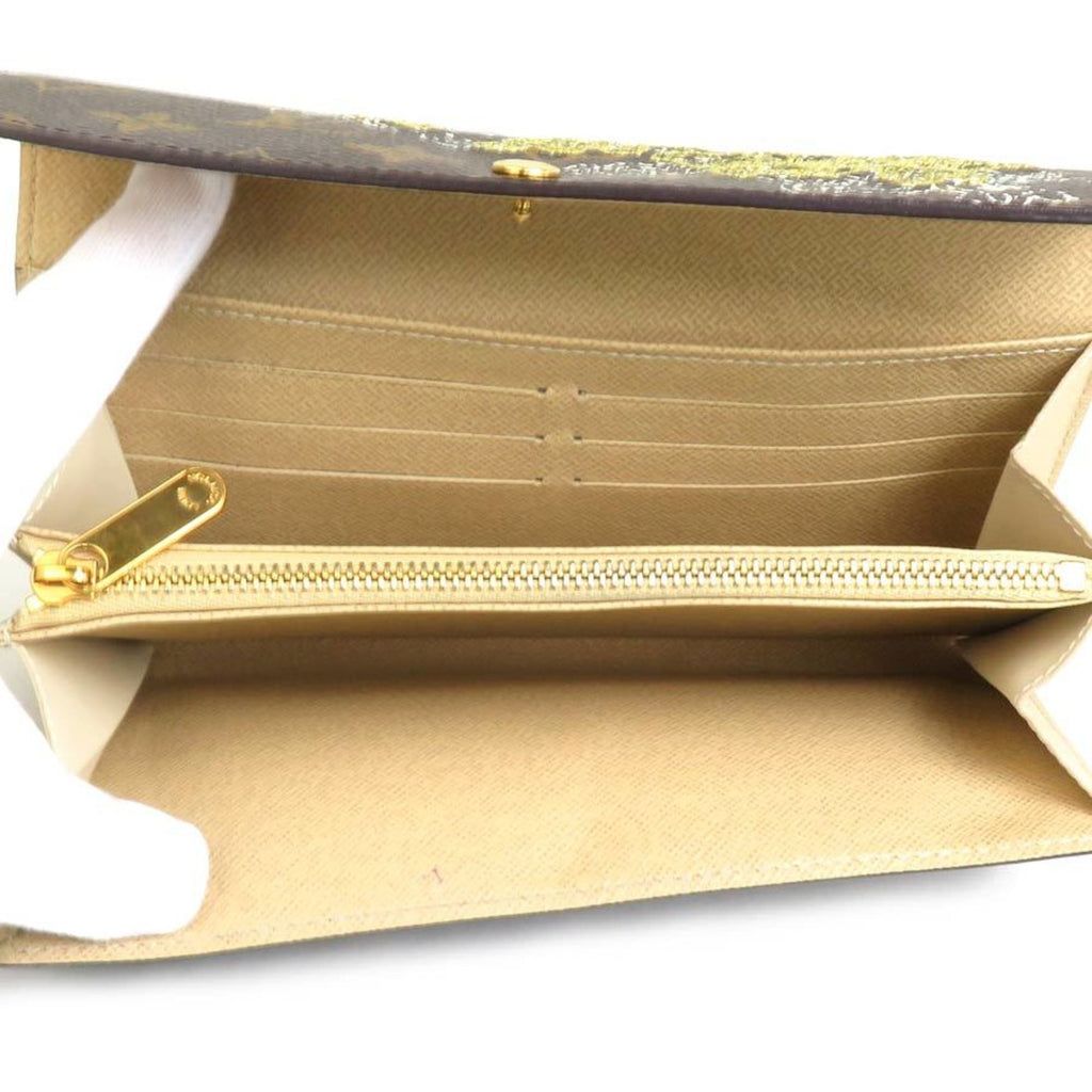 Louis Vuitton Sarah  Canvas Wallet  ()