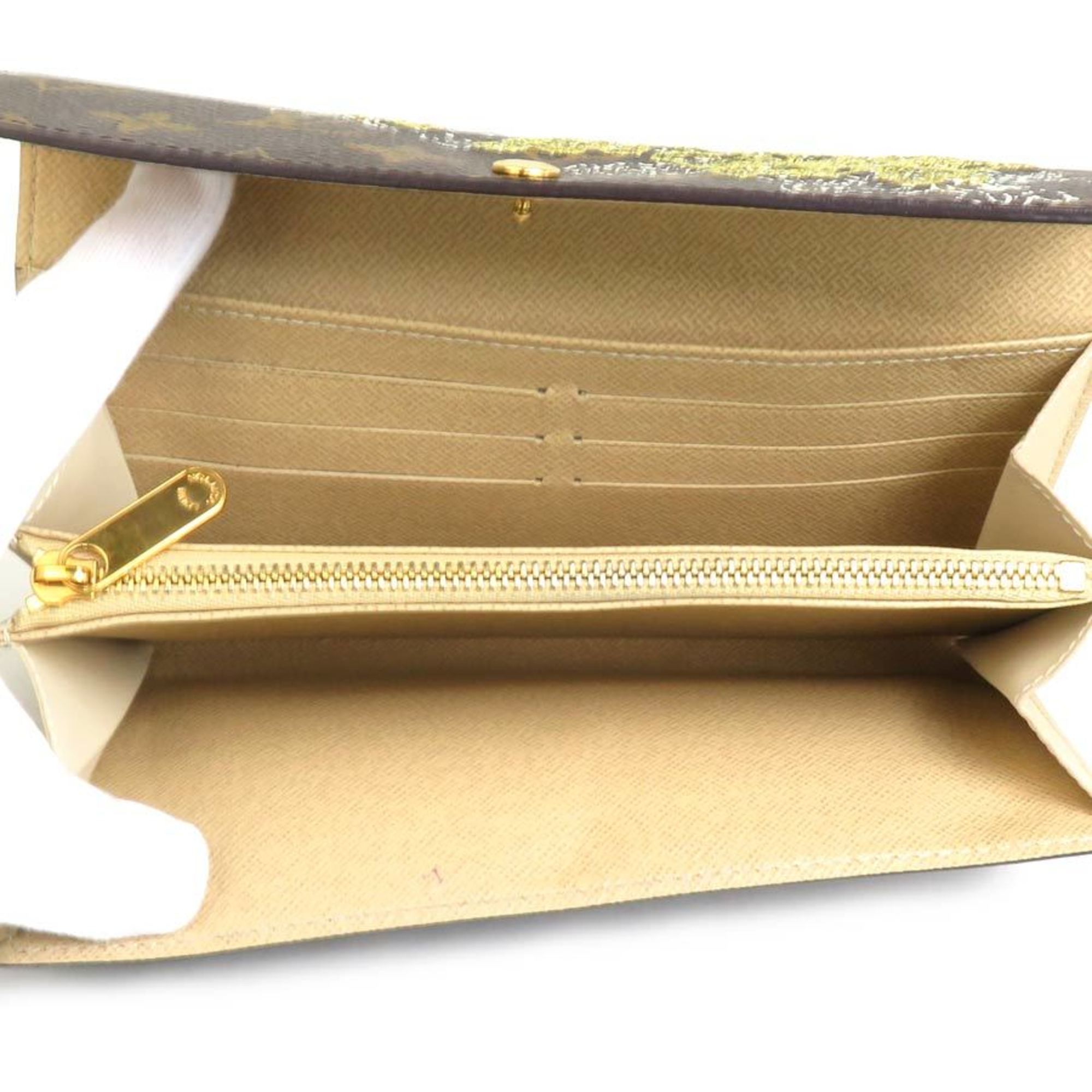 Louis Vuitton Sarah  Canvas Wallet  ()