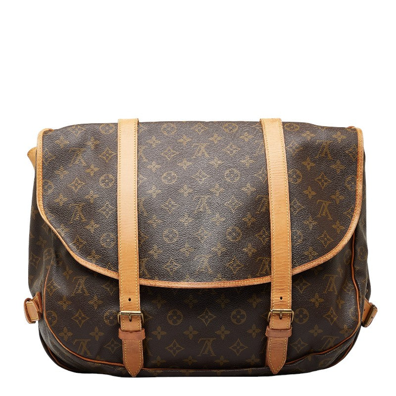 Louis Vuitton Monogram Summour 43  Shoulder Bag M42252 Brown PVC Leather  Louis Vuitton