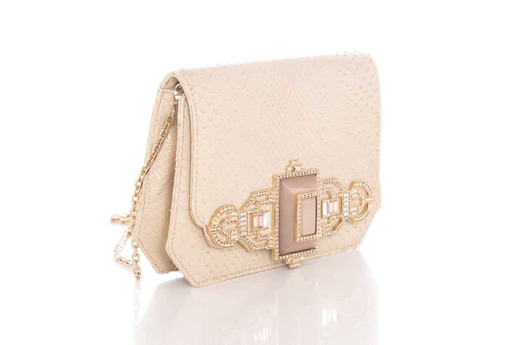 Judith Leiber Snakeskin Evening Bag