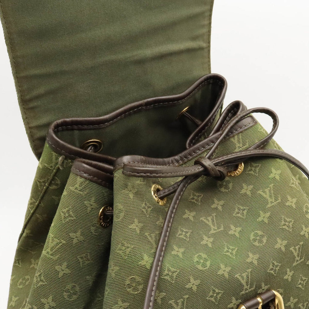 Louis Vuitton Montsouris Gm  Canvas Backpack Bag ()