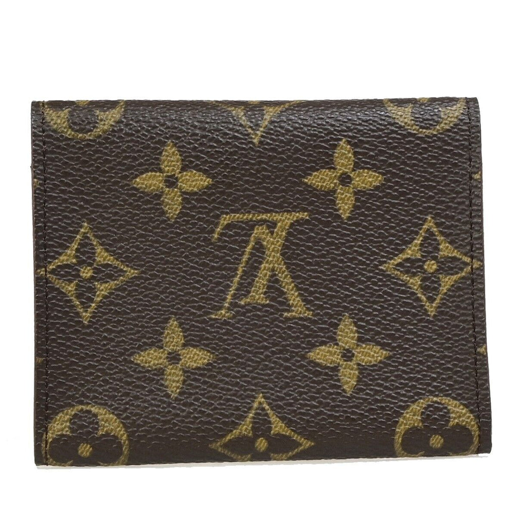Louis Vuitton Enveloppe Carte De Visite  Canvas Wallet
