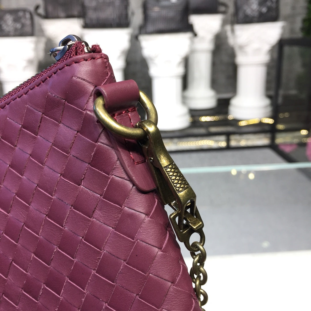 GLAMI Chain Shoulder Bag Dark Red, For Women, WomenÃƒÂ¢Ã¢â€šÂ¬Ã¢â€žÂ¢s Bags 9.6in/24.5cm