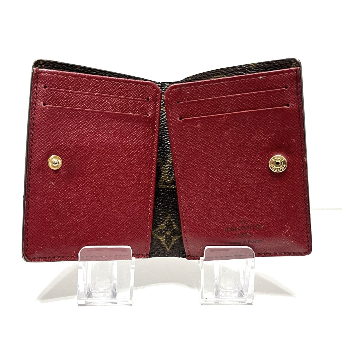 Louis Vuitton Portefeuille Marie  Canvas Wallet  ()