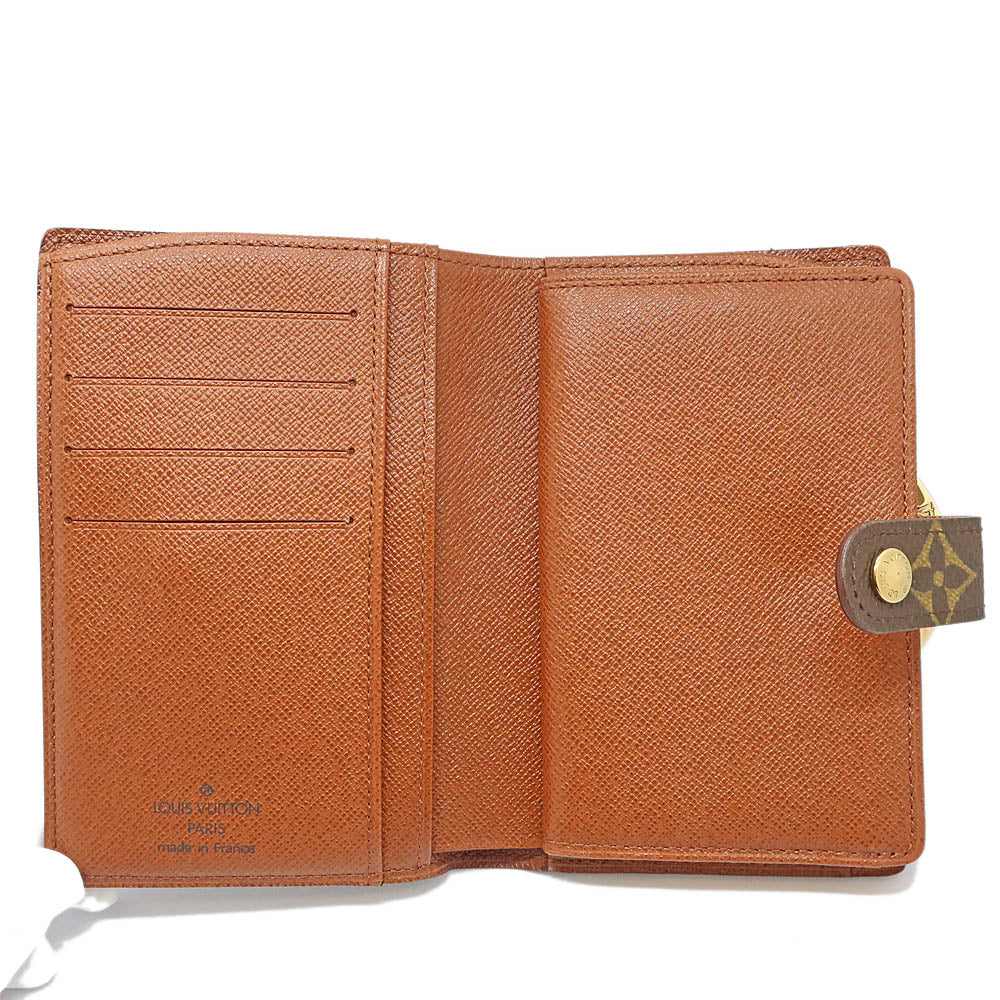 Louis Vuitton Monogram Portemone Vie Vie Vie Vie Vie Vie M61663 Small Compact Double Fold Portmone Vie Vie Vie