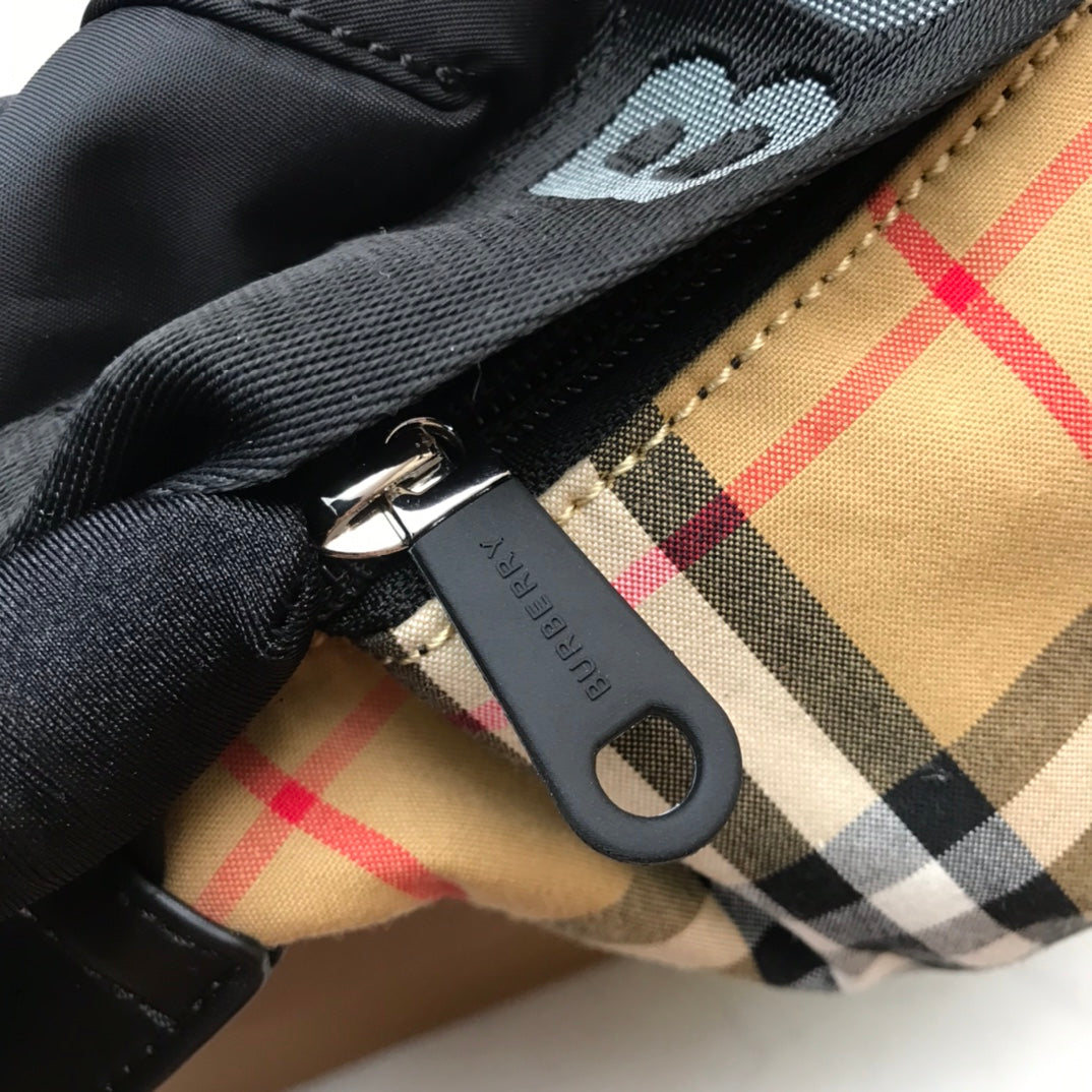 GLAMI Vintage Check Nylon Sonny Bum Bag For Men, Bags 12.2in/31cm 80265571