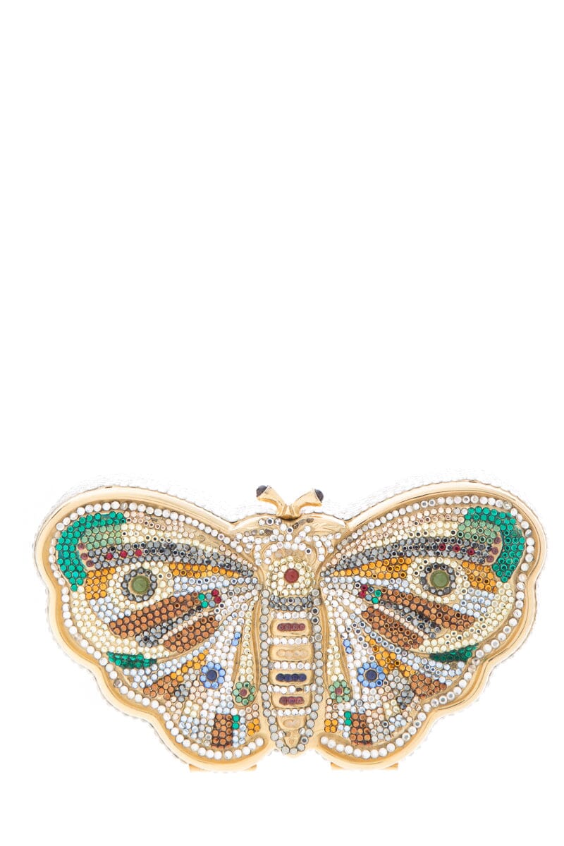 Judith Lieber Vintage Crystal Butterfly Clutch