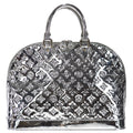 Louis Vuitton 2008 Alma MM Handbag Monogram Miroir Silver M93623