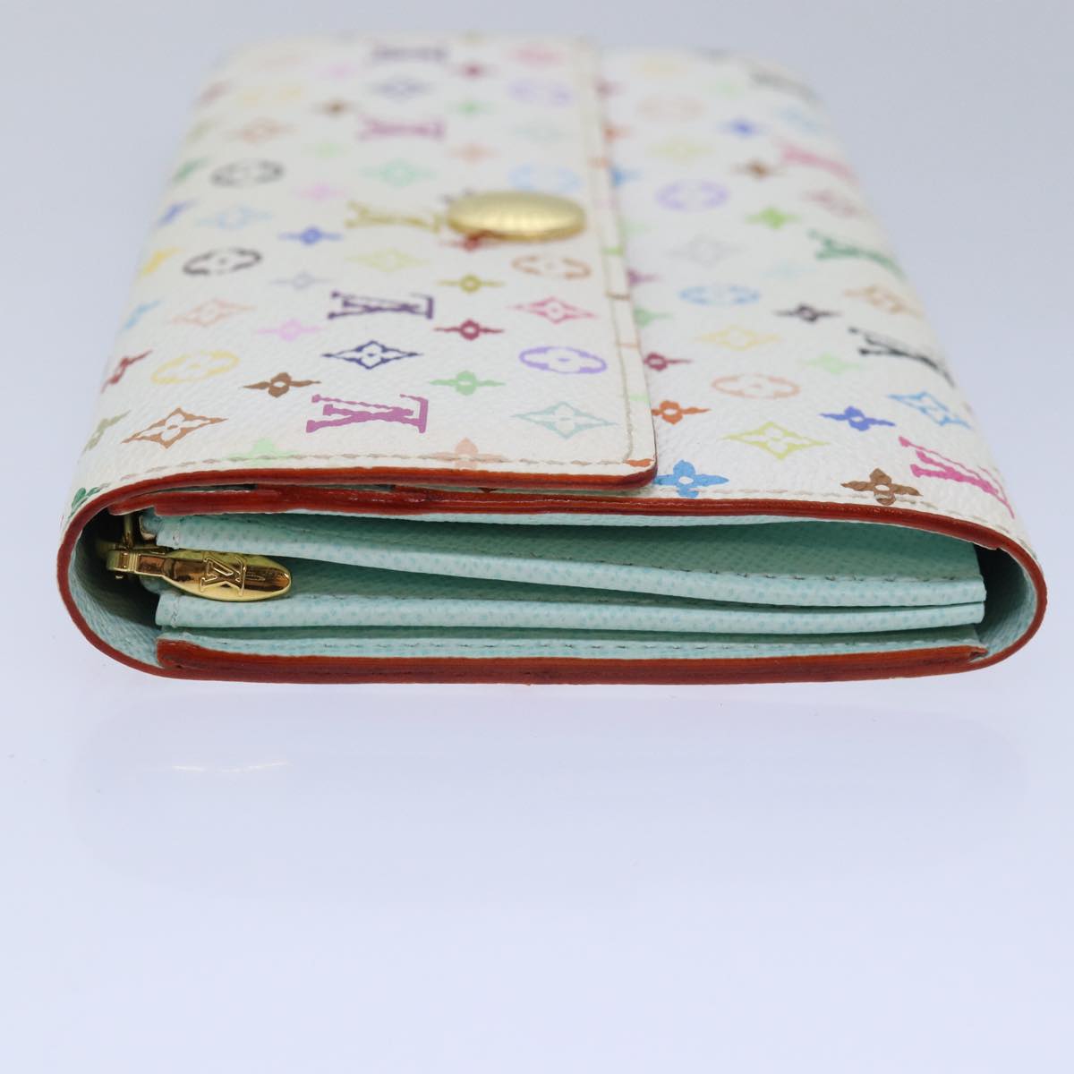 Louis Vuitton Portefeuille Sarah  Canvas Wallet