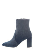 Saint Laurent Denim Heel Booties SZ 38
