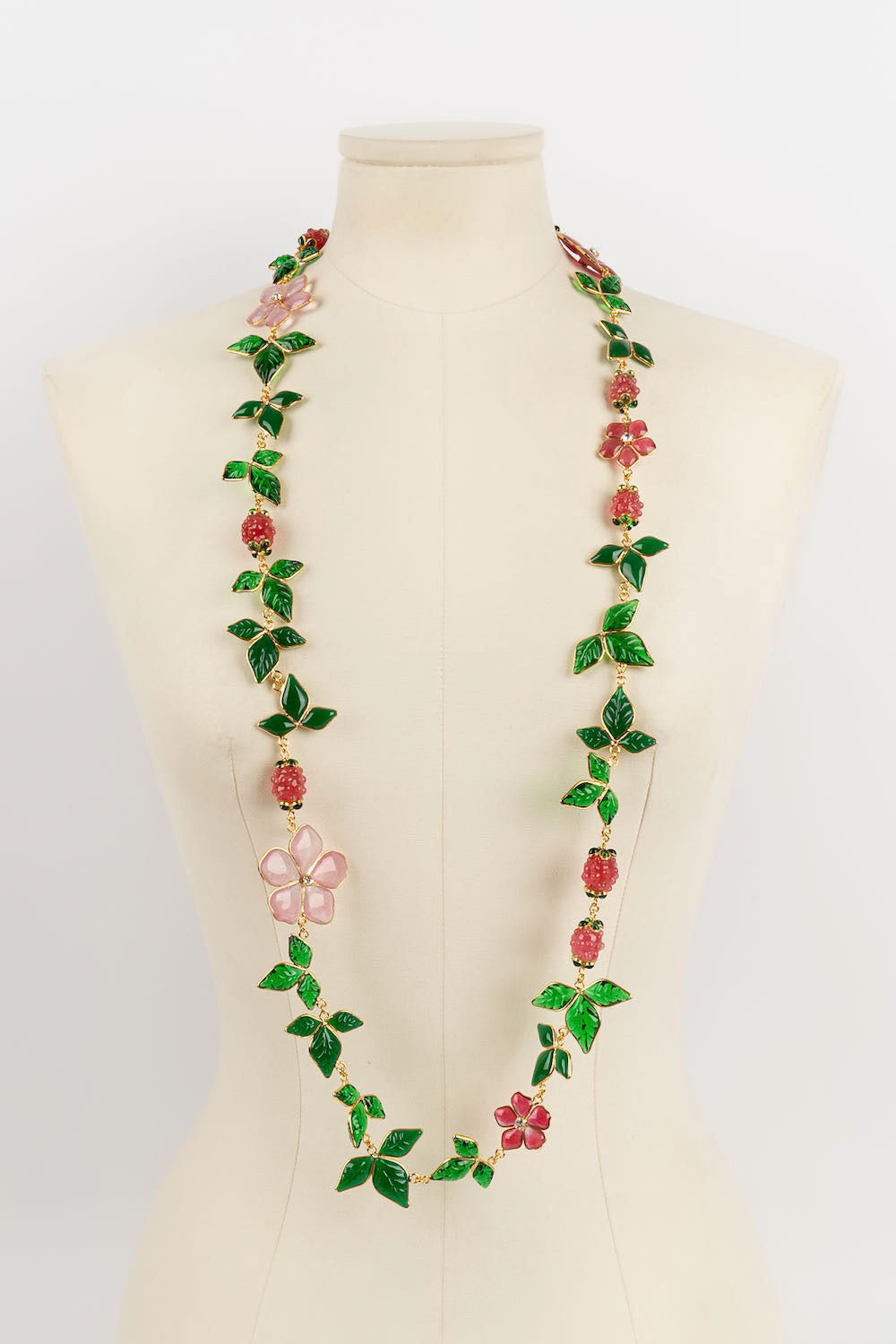 Collier fleurs Augustine
