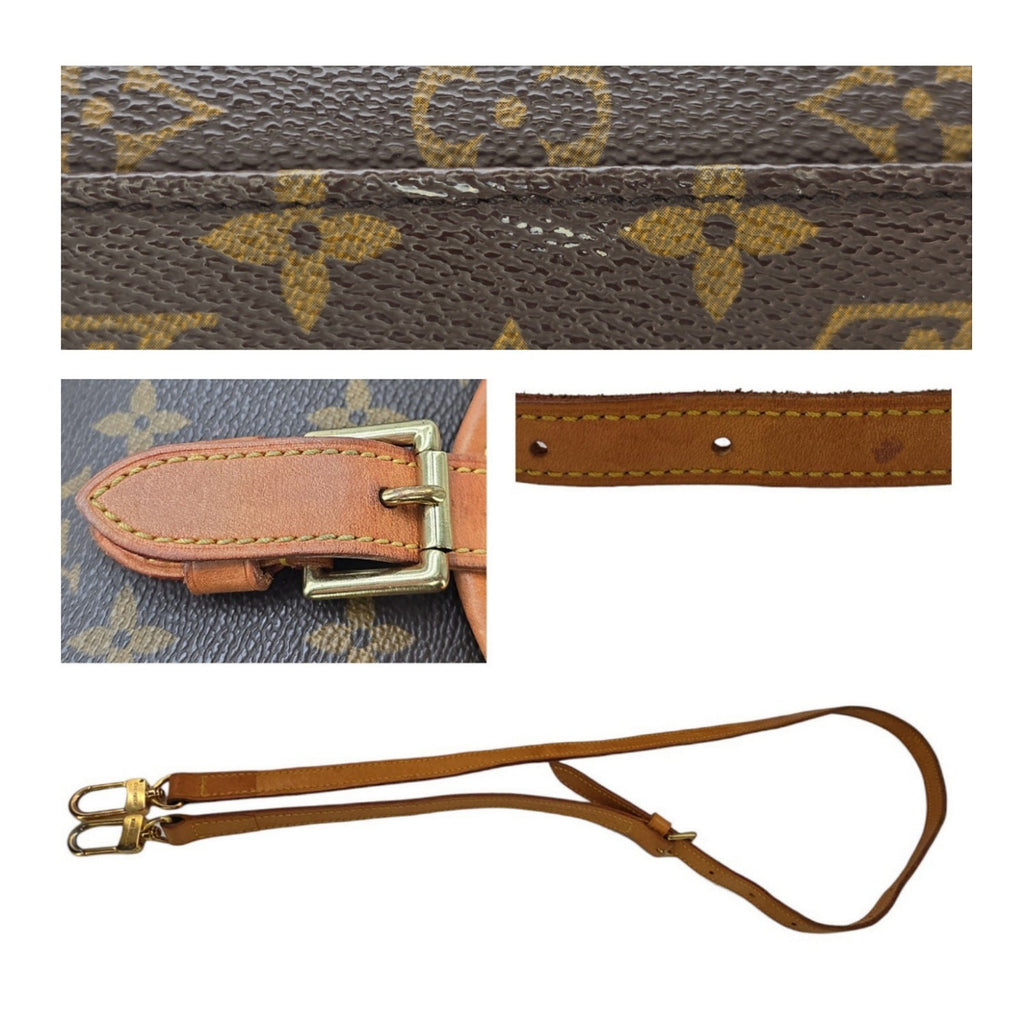 Louis Vuitton Vintage Monogram Beverly Bel Aire PM Handbag