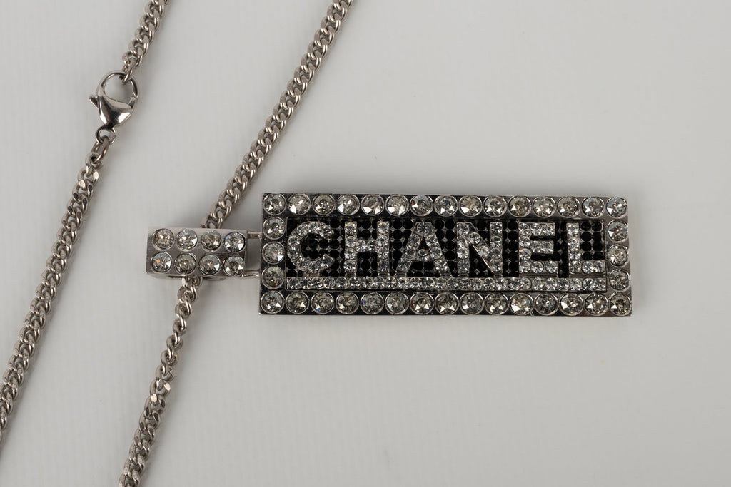 Collier argentÃƒÆ’Ã‚Â© Chanel Automne 2003