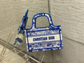 GLAMI Mini Book Tote Blue, For Women WomenÃ¢â‚¬â„¢s Handbags 22.5cm/9in CD