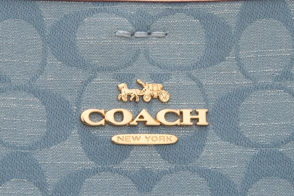 Coach Blue Mollie Bucket Bag