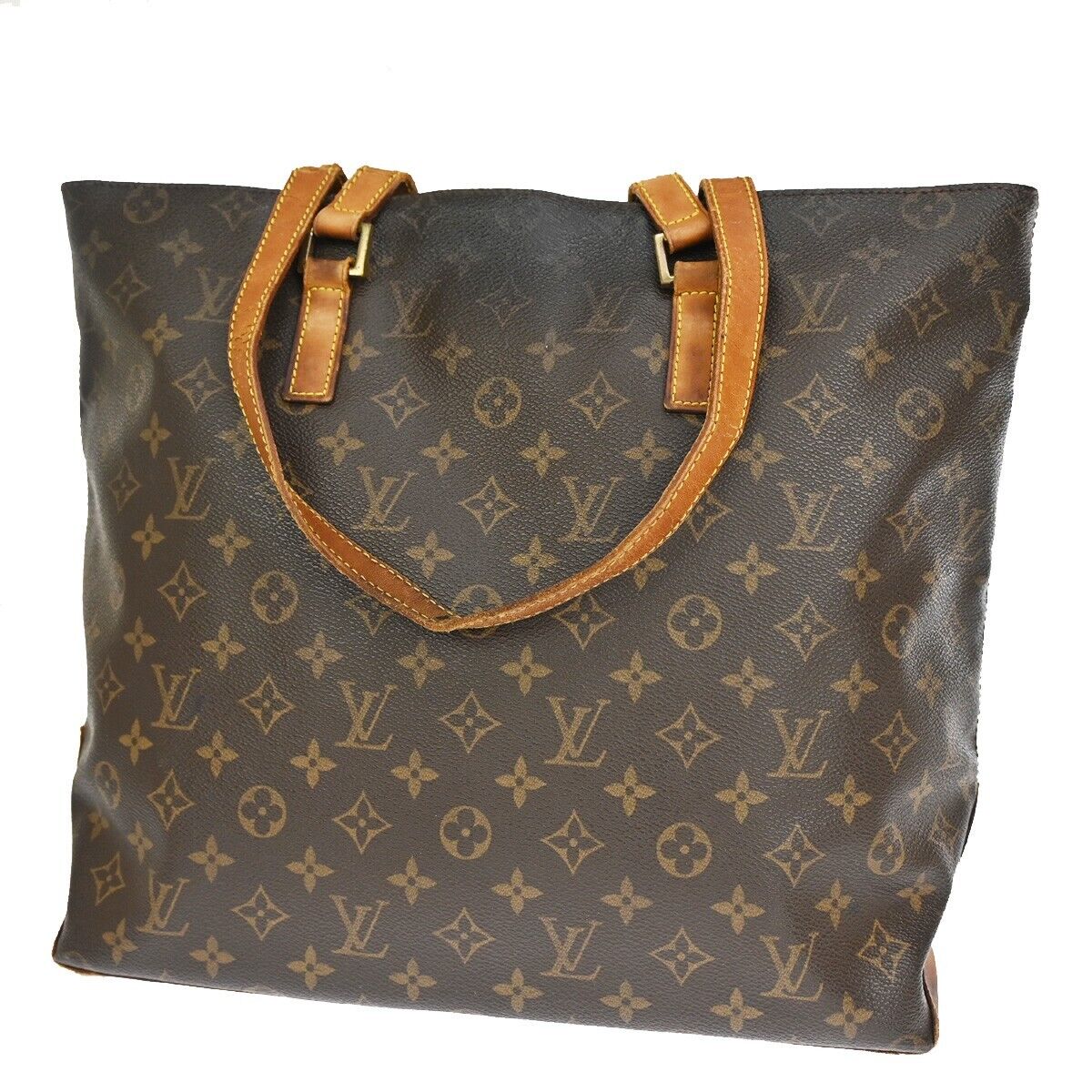 Louis Vuitton Cabas Mezzo  Canvas Tote Bag ()