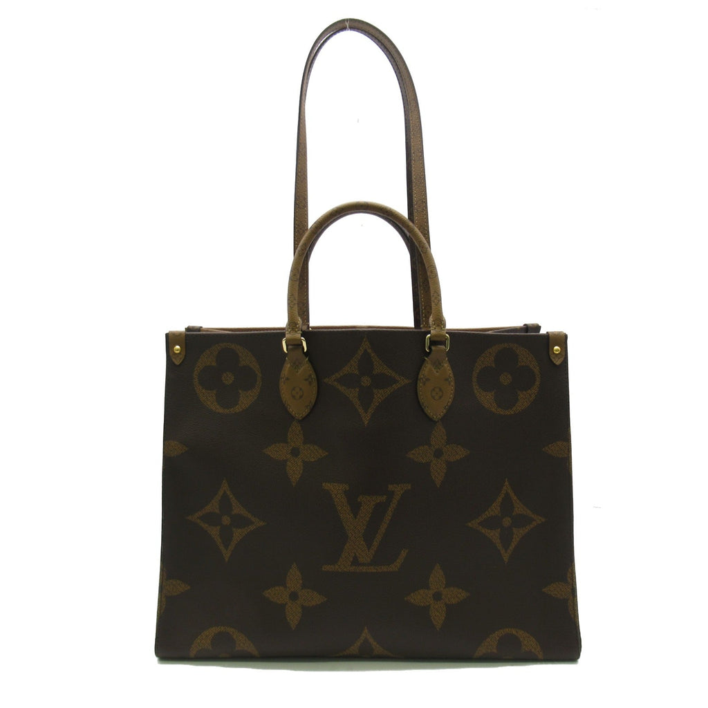 Louis Vuitton On The Go GM 2w Shoulder Bag Canvas Monogram Reversee  Brown M45320