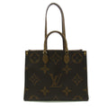 Louis Vuitton On The Go GM 2w Shoulder Bag Canvas Monogram Reversee  Brown M45320