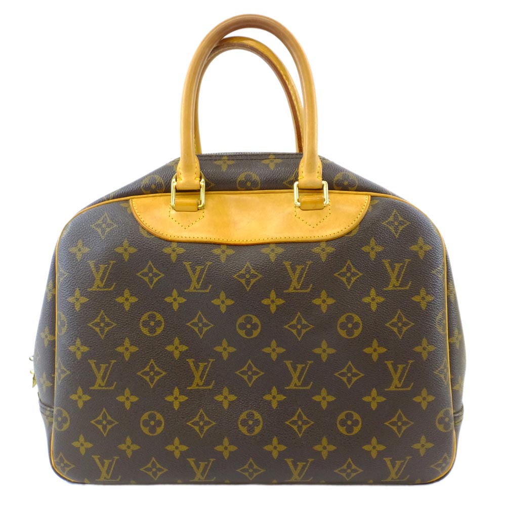 Louis Vuitton Douville Handbag Monogram Brown G  Leather Canvas