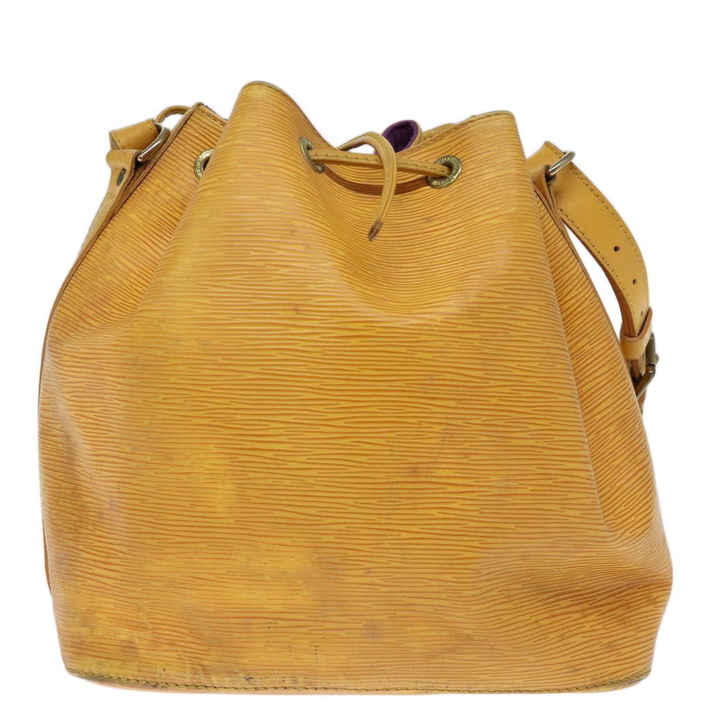 Louis Vuitton Epi Petit Noe Shoulder Bag Tassili Yellow