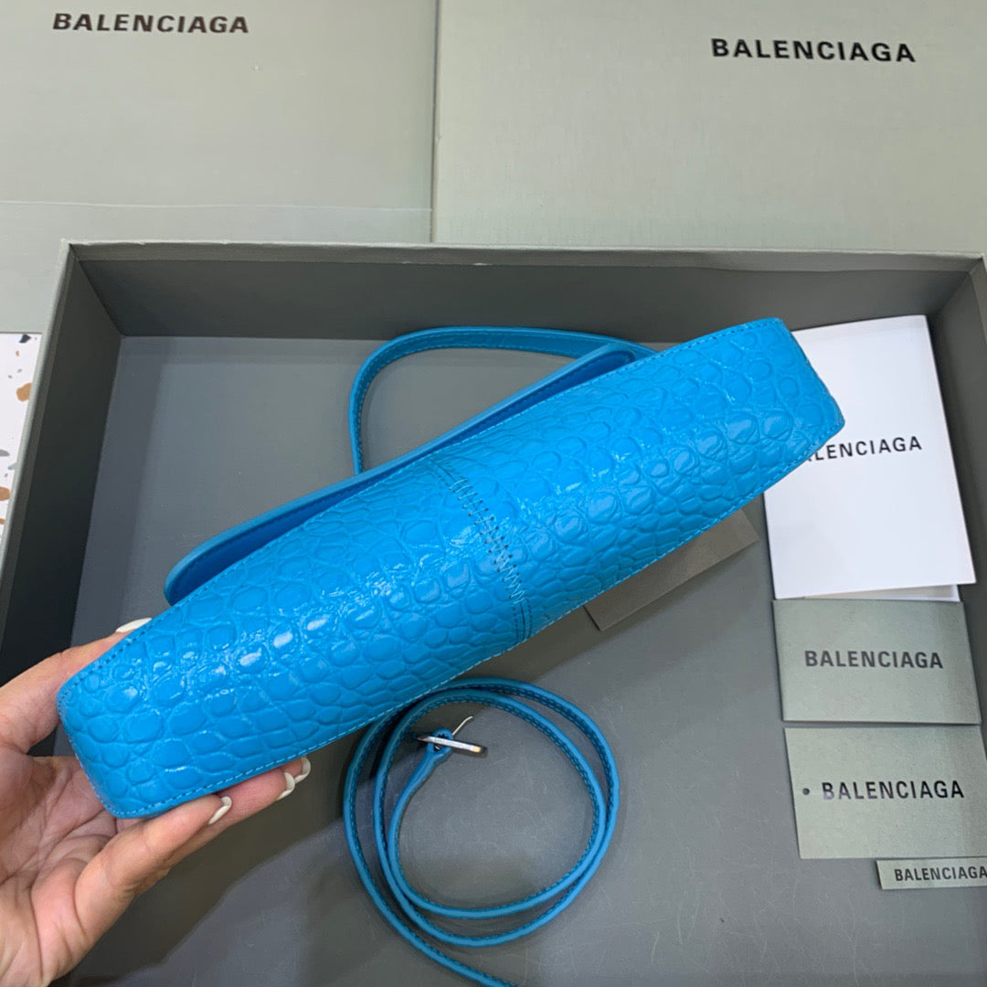 Balen XX Small GlamIap Bag Box Blue, For Women,  Bags 10.6in/27cm 6956452108Y4624