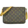 Louis Vuitton Musette Tango  Canvas Shoulder Bag