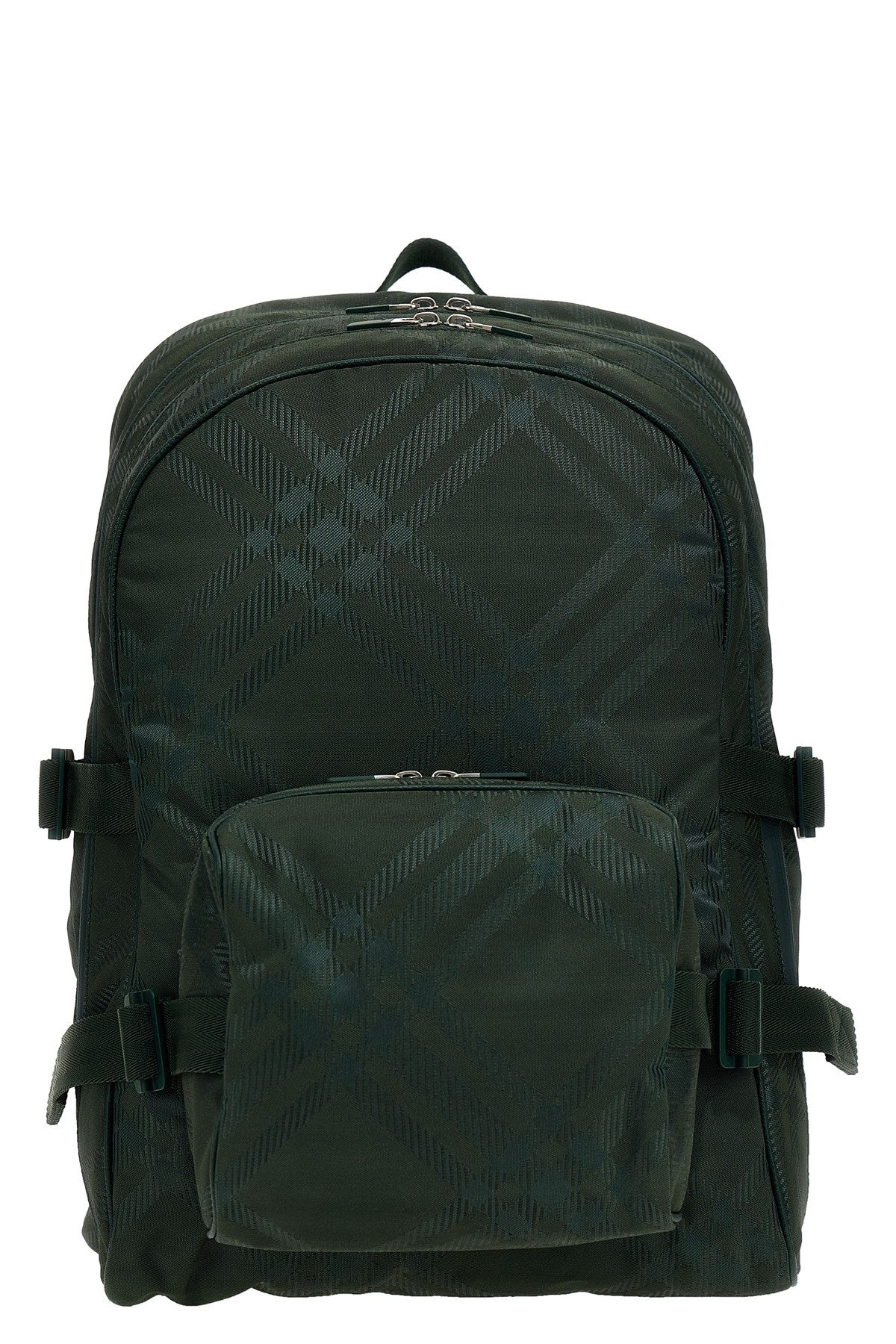 Burberry Men Check Backpack