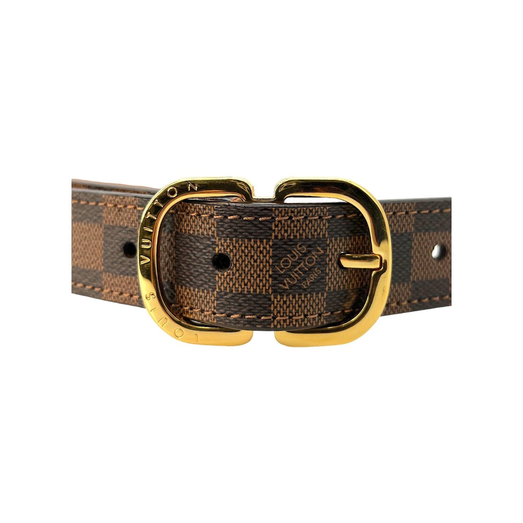 Louis Vuitton Damier Ebene Mini 25MM Belt