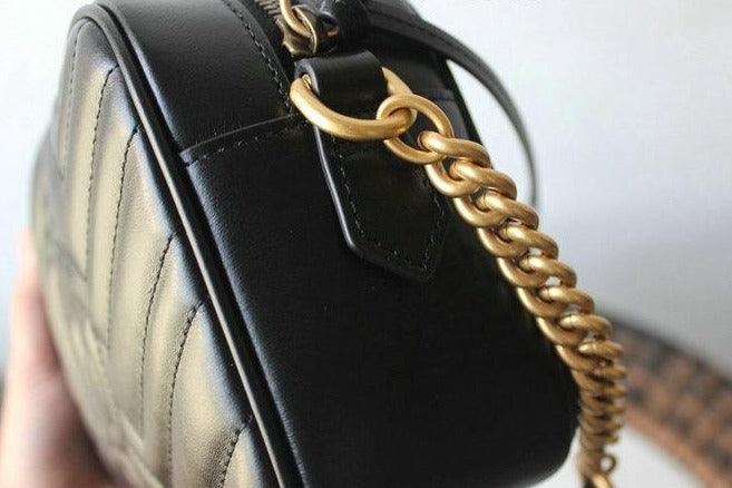Gucci GG Marmont small matelassÃƒÆ’Ã‚Â© shoulder bag